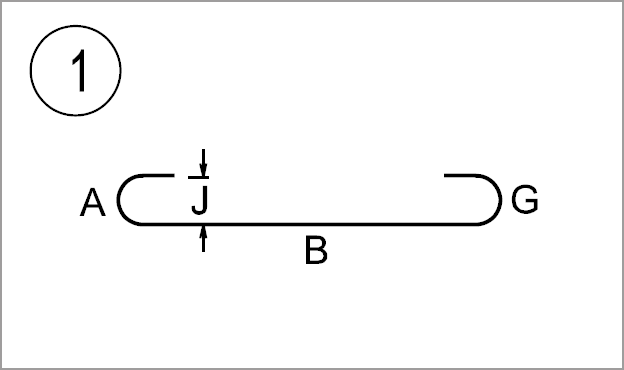 Rebar Bend Type Chart